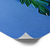 Poster Fleur en papier (Coin)