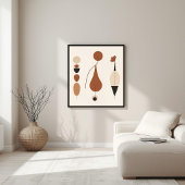 Poster Fleur Équilibrée