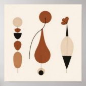 Poster Fleur Équilibrée (Devant)