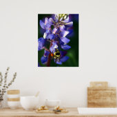 Poster Fleur et abeille (Cuisine)