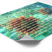 Poster Fleur et Sonnet (Coin)