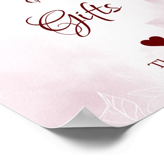 Poster Fleur Ethereal Magnolia, Cartes de Mariage & Cadea (Coin)