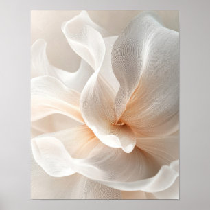 Poster Fleur éthérée dans un portrait en lumière douce #2