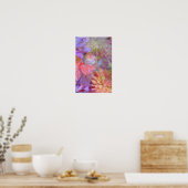 Poster Fleur Fée Double exposition Imaginaire Art (Cuisine)