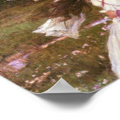 Poster Fleur fille (Coin)