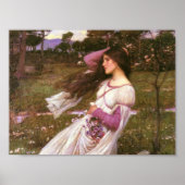 Poster Fleur fille (Devant)