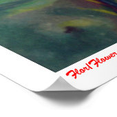 Poster Fleur/Flower (Coin)