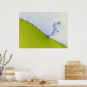 Poster Fleur fractale (Cuisine)