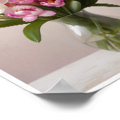 Poster Fleur Fraîche Fraîche Décor (Coin)