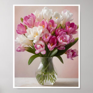 Poster Fleur Fraîche Fraîche Décor