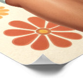 Poster Fleur gay vintage Power (Coin)