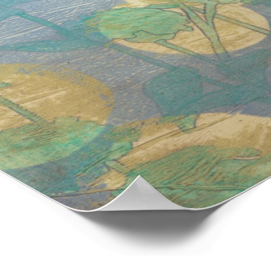 Poster Fleur I (Coin)