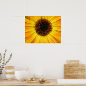 Poster fleur jaune (Cuisine)