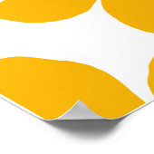 Poster Fleur jaune (Coin)