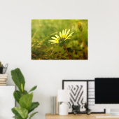 Poster Fleur jaune (Bureau à domicile)