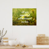Poster Fleur jaune (Cuisine)