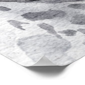 Poster Fleur Léopard Jungle Batik (Coin)