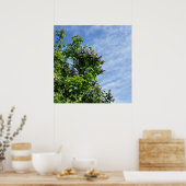 Poster fleur lilas (Cuisine)