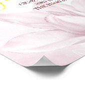 Poster Fleur Magnolia Ethérée, Luminosité Mariage (Coin)