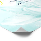 Poster Fleur Magnolia Ethérée, Luminosité Mariage (Coin)