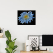 Poster Fleur marguerite (Bureau à domicile)