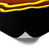 Poster fleur mexicaine (Coin)