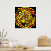 Poster fleur mexicaine (Cuisine)