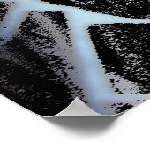 Poster Fleur orange avec Arrière - plan (Coin)