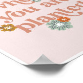 Poster Fleur où vous avez planté des fleurs (Coin)