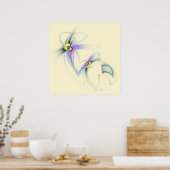 Poster Fleur Passion (Cuisine)