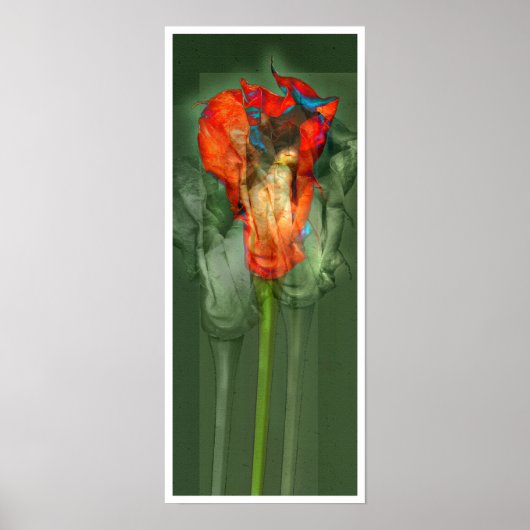 Poster Fleur Passion #6 (Devant)