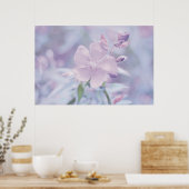 Poster Fleur Pastel (Cuisine)