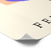 Poster Fleur personnalisée Marché Fleur de naissance Art  (Coin)