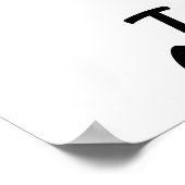 Poster Fleur personnalisée Marché Fleur de naissance Art  (Coin)