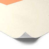 Poster Fleur personnalisée Marché Fleur de naissance Art  (Coin)