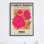 Poster Fleur personnalisée Marché Fleur de naissance Art<br><div class="desc">Cette impression d'art est dans le style d'une affiche du marché aux fleurs. Les fleurs sont Roses et sont la fleur de naissance pour juin. Il y a de l’espace pour personnaliser le texte afin de changer l’emplacement à un endroit spécial pour vous et le sous-titre au nom ou à...</div>