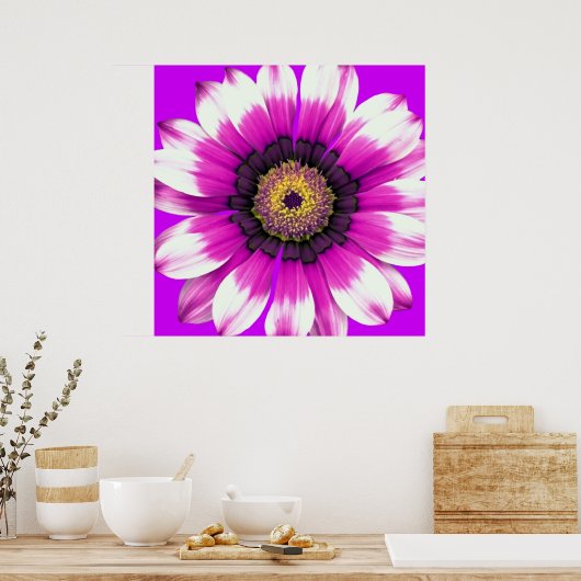 Poster Fleur pourpre (Cuisine)