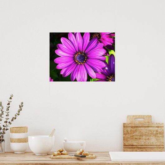 Poster Fleur pourpre (Cuisine)