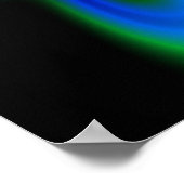 Poster Fleur psychédélique (Coin)