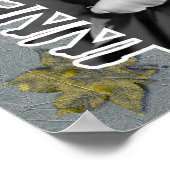 Poster Fleur Rose de beauté intérieure Inspiration (Coin)