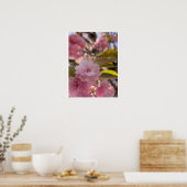 Poster Fleur rose de Yaezakura (Cuisine)