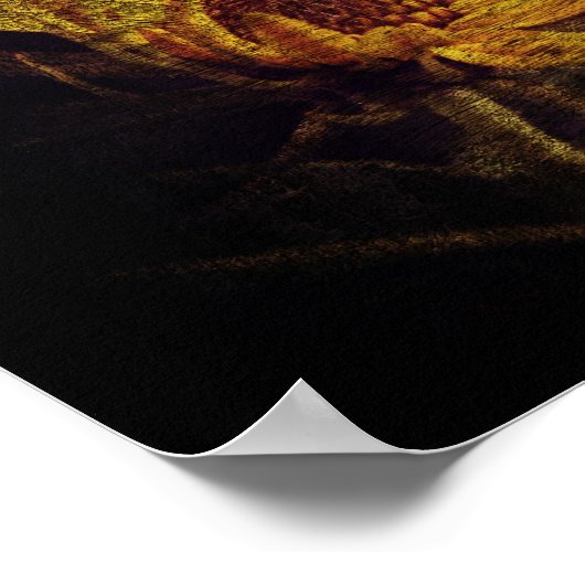 Poster Fleur sauvage (Coin)