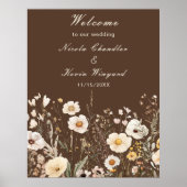 Poster Fleur sauvage Automne Automne Automne Floral Maria (Devant)