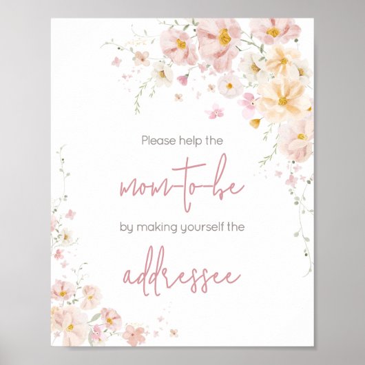 Poster Fleur sauvage Baby in Bloom Enveloppe Station (Devant)