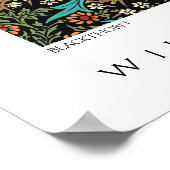 Poster Fleur sauvage Blackthorn Meadow William Morris (Coin)