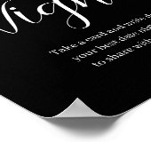 Poster Fleur sauvage Bloom Date Nuit Idée Signer Date Nui (Coin)