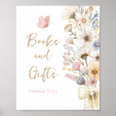 Poster Fleur sauvage Boho (Devant)