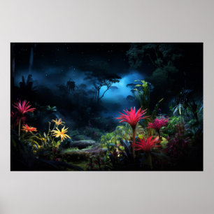 Poster Fleur sauvage Calme Nature Tranquille Paix