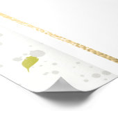 Poster Fleur sauvage d'Affiche de bienvenue Fête des mari (Coin)