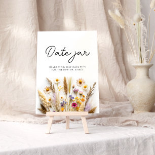 Poster Fleur sauvage Date Nuit Idées Date Jar